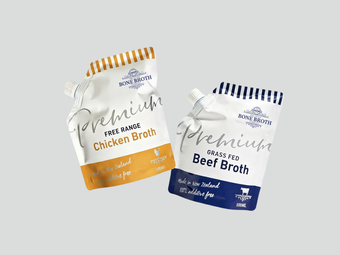The Little Bone Broth Co - Beef and Chicken Broth