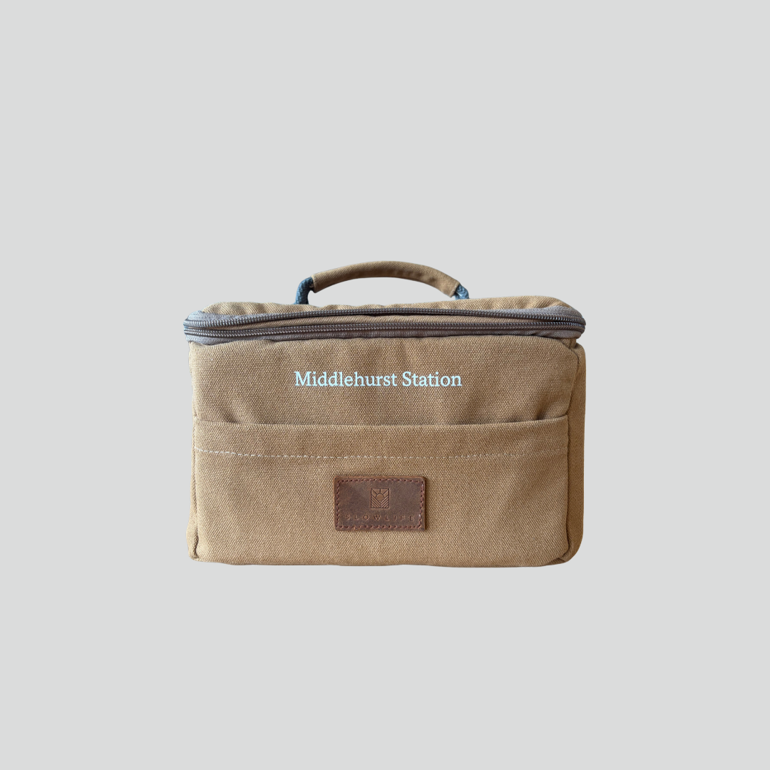 Slow Life x Middlehurst Lunch Bag - Olive